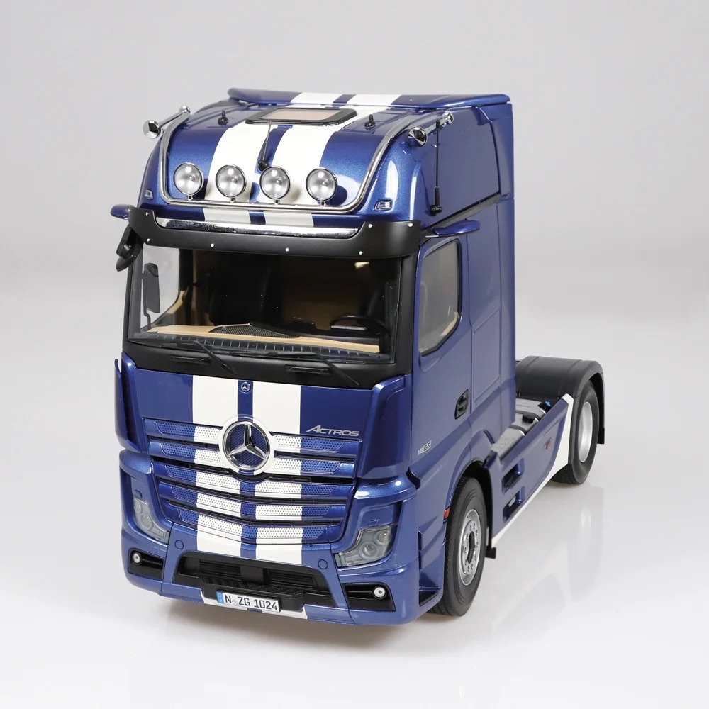 1/18 Mercedes-Benz Actros 1863 GigaSpace 4x2 Metalik Blue