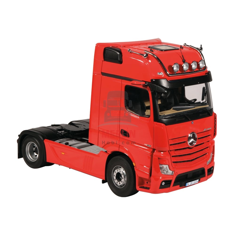 1/18 Mercedes-Benz Actros GigaSpace 4x2 & Lohr car transporter NZG