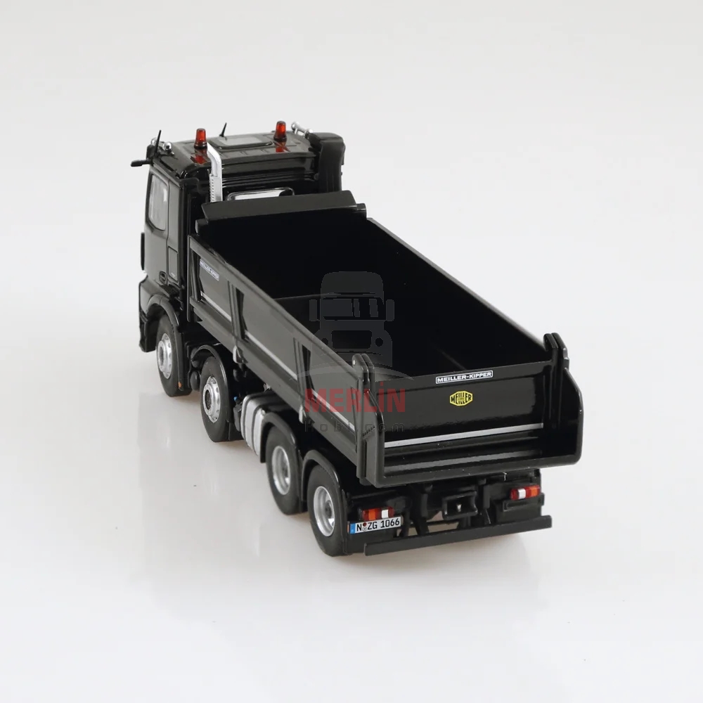 1/50 Mercedes Arocs 8x4 Black  Meiller Dump