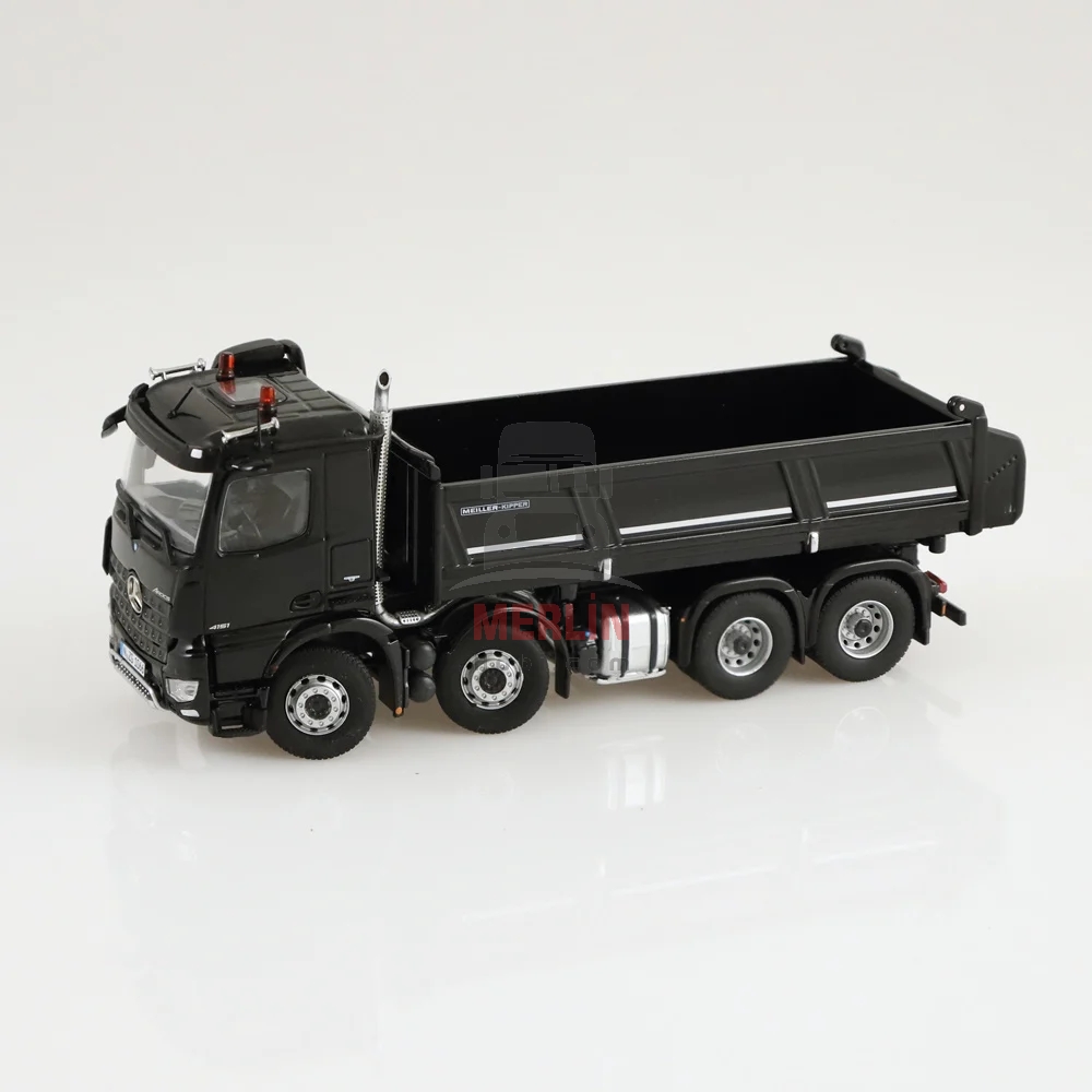 1/50 Mercedes Arocs 8x4 Black  Meiller Dump