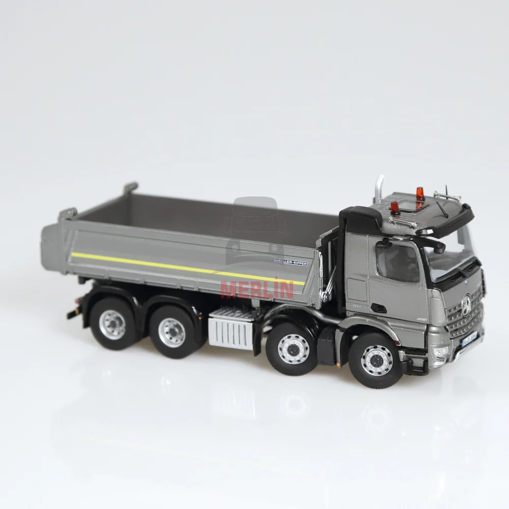 1/50 Mercedes Arocs 8x4 GRİ Meiller Damper