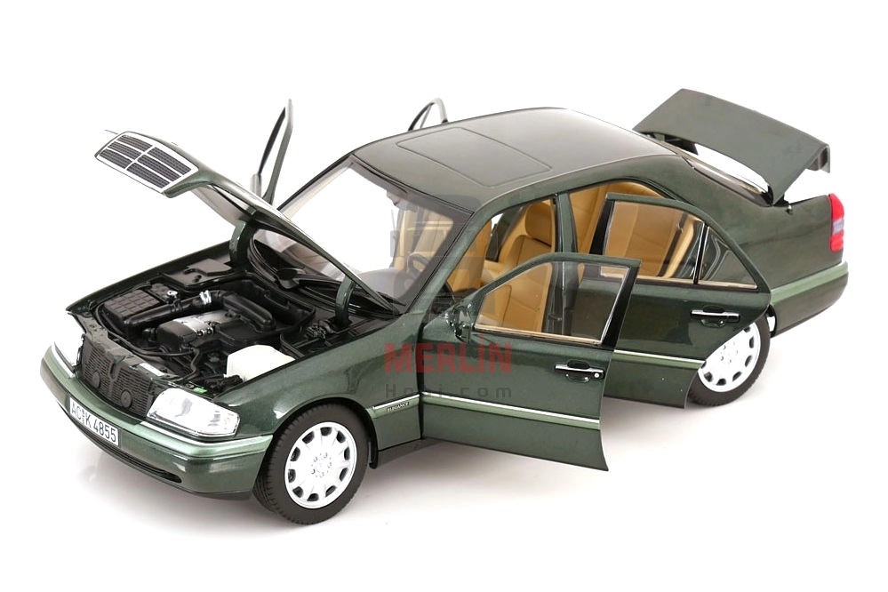 1/18 Norev MERCEDES-Benz C-Class 1993 Green Metallic