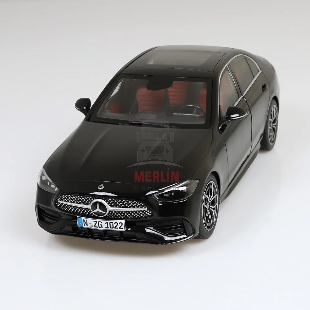 1/18 Mercedes-Benz C-Serisi W206 Metalik Obsidyen Siyahı