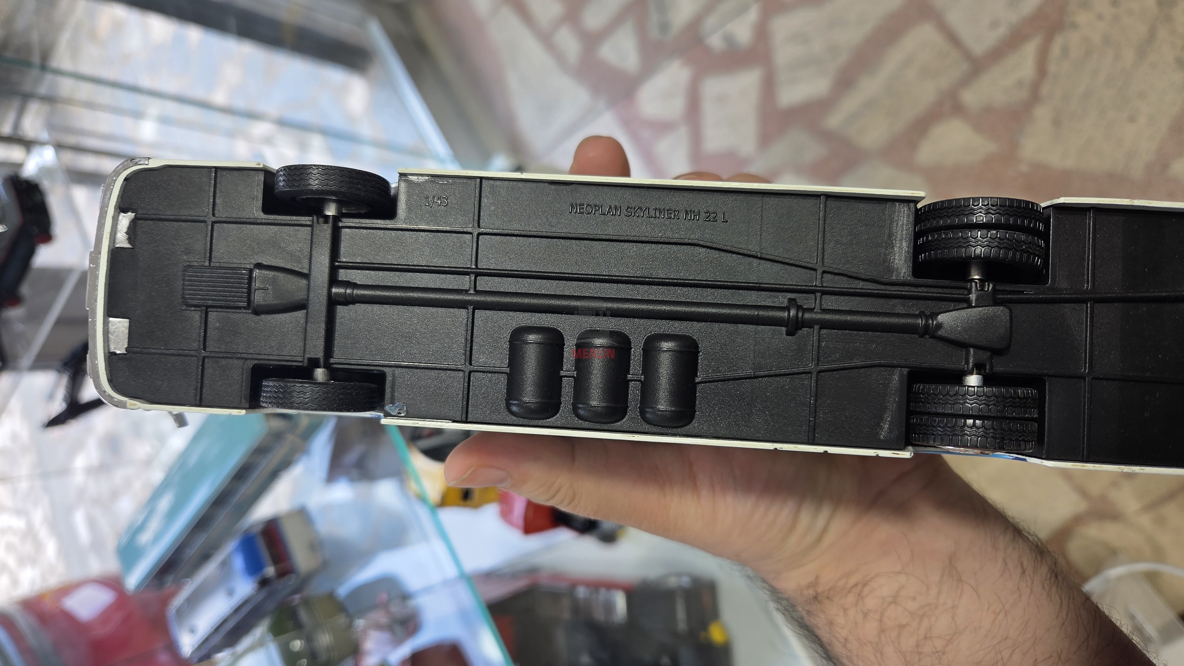 1/43 Ölçek -ikinci el - NEOPLAN NH 22L SKYLINER 1983