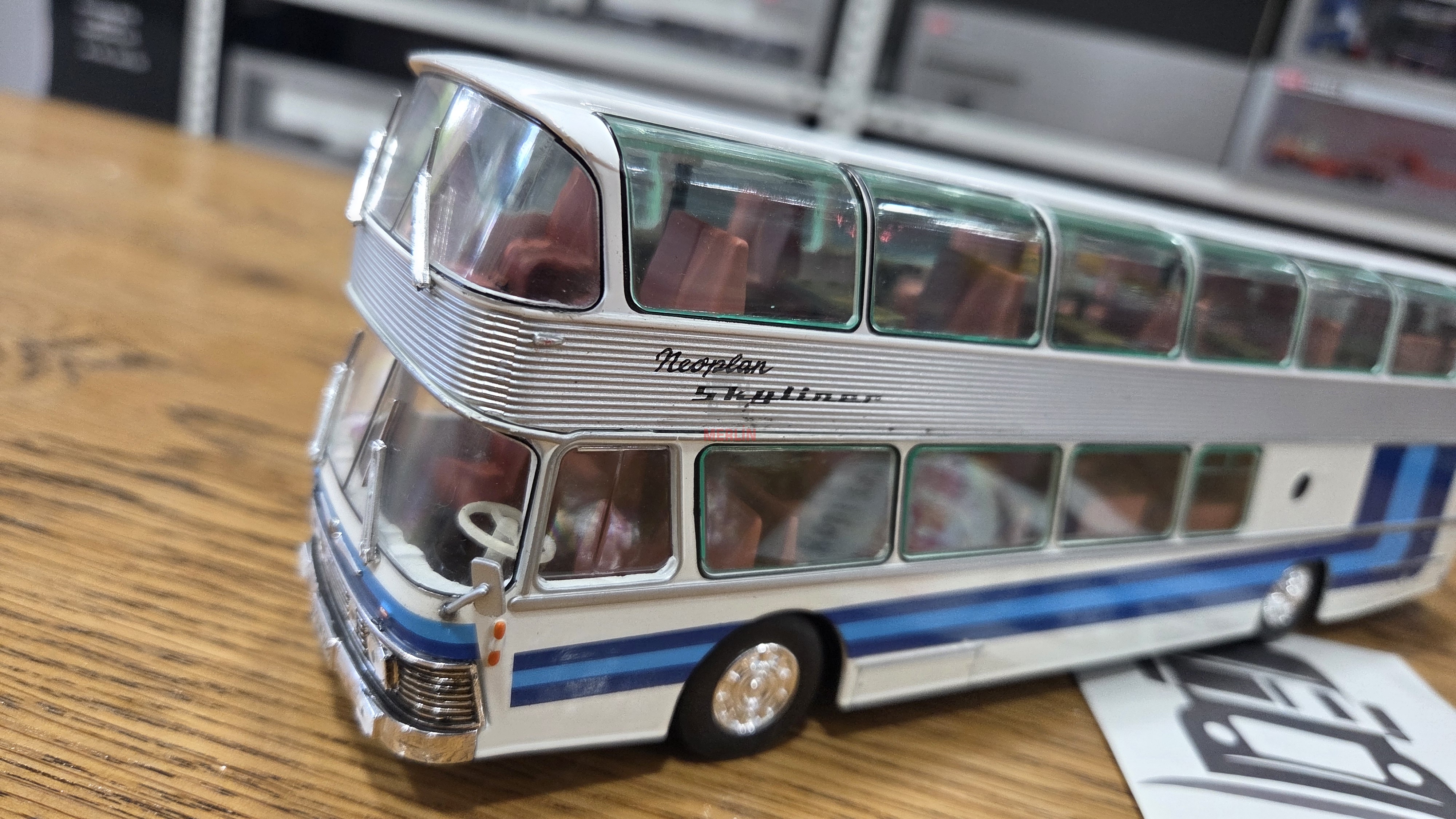 1/43 Ölçek -ikinci el - NEOPLAN NH 22L SKYLINER 1983