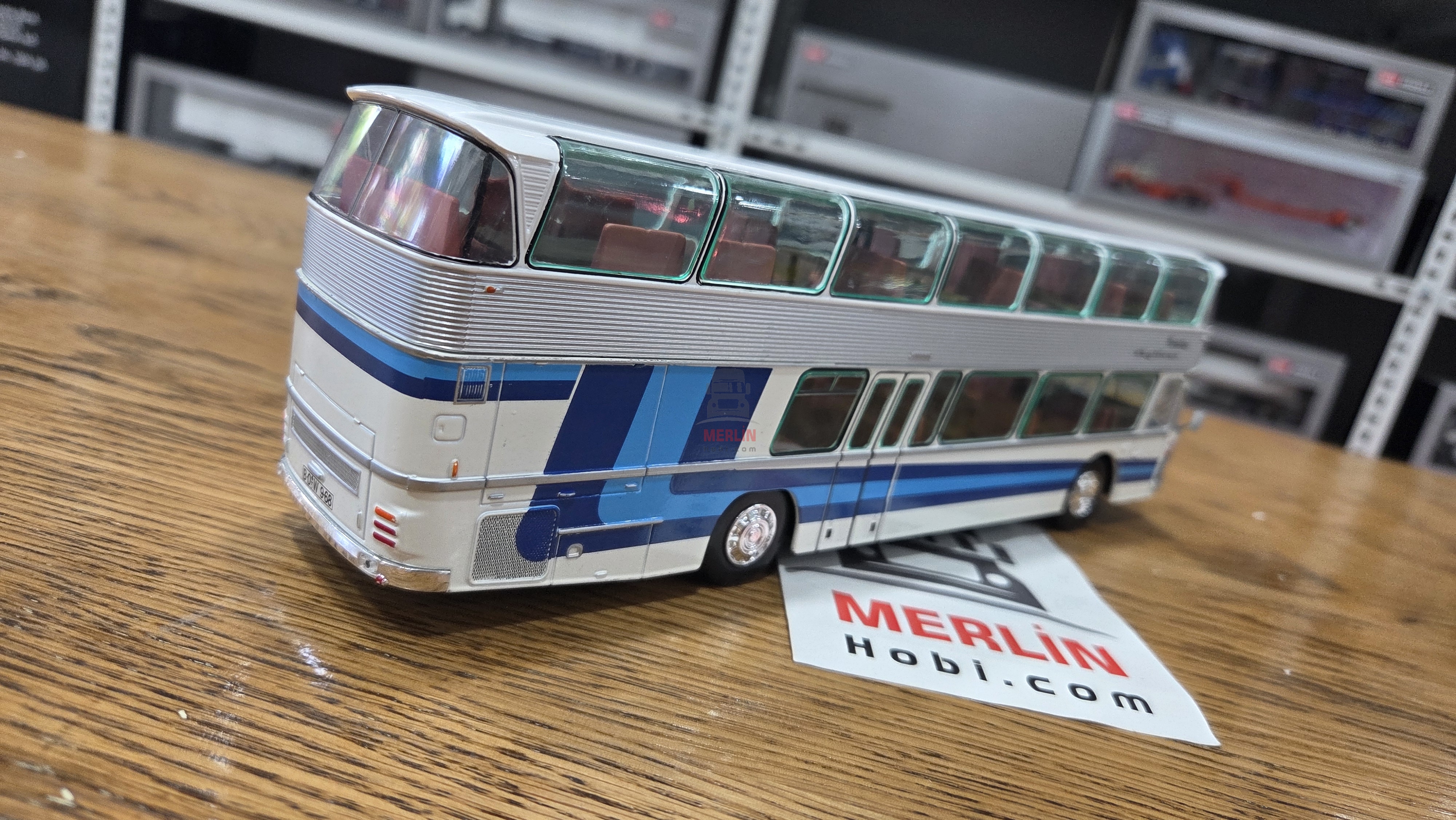 1/43 Ölçek -ikinci el - NEOPLAN NH 22L SKYLINER 1983