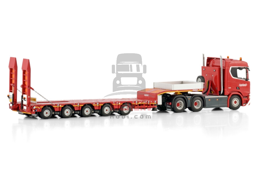 1/50 Nooteboom Red Line; SCANIA R NORMAL CR20N 6X4 MANOOVR - 5 AXLE