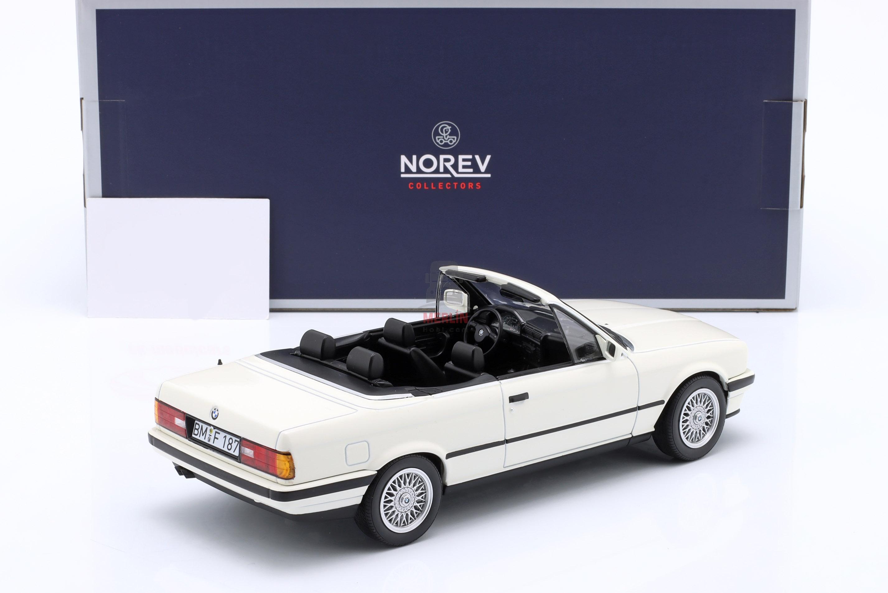 1/18 NOREV BMW 3-Series 325i (E30) Cabriolet 