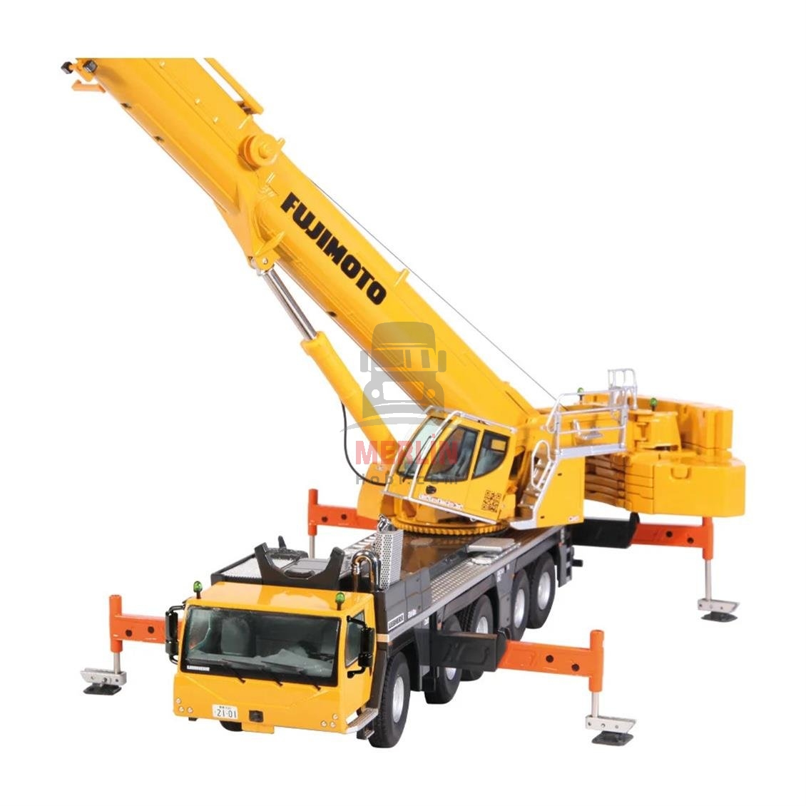 1/50 - Fujimoto - Liebherr LTM 1250 Mobil Vinç   - NZG