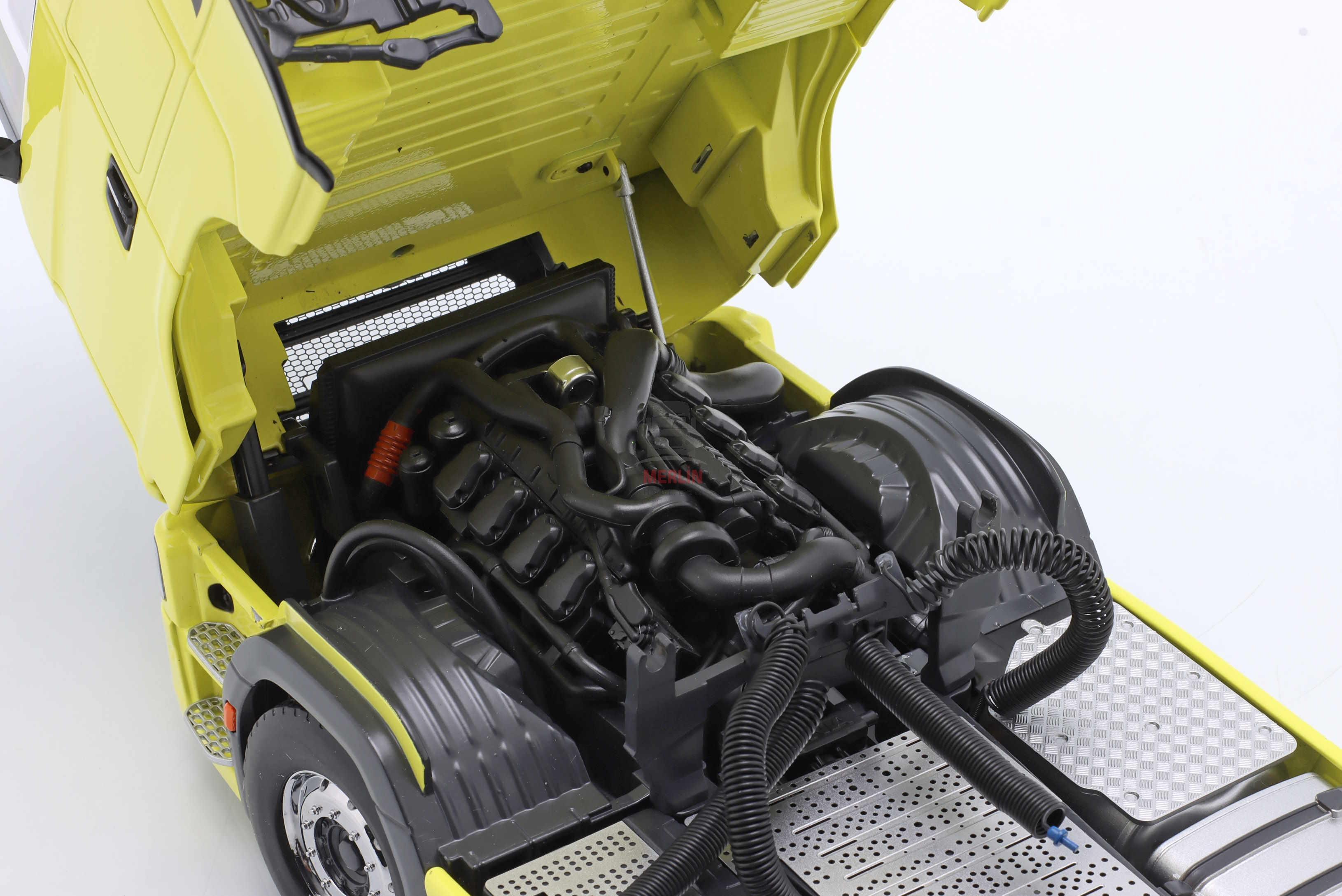 1/18 Scania V8 730S 4x2 - Sarı Renk