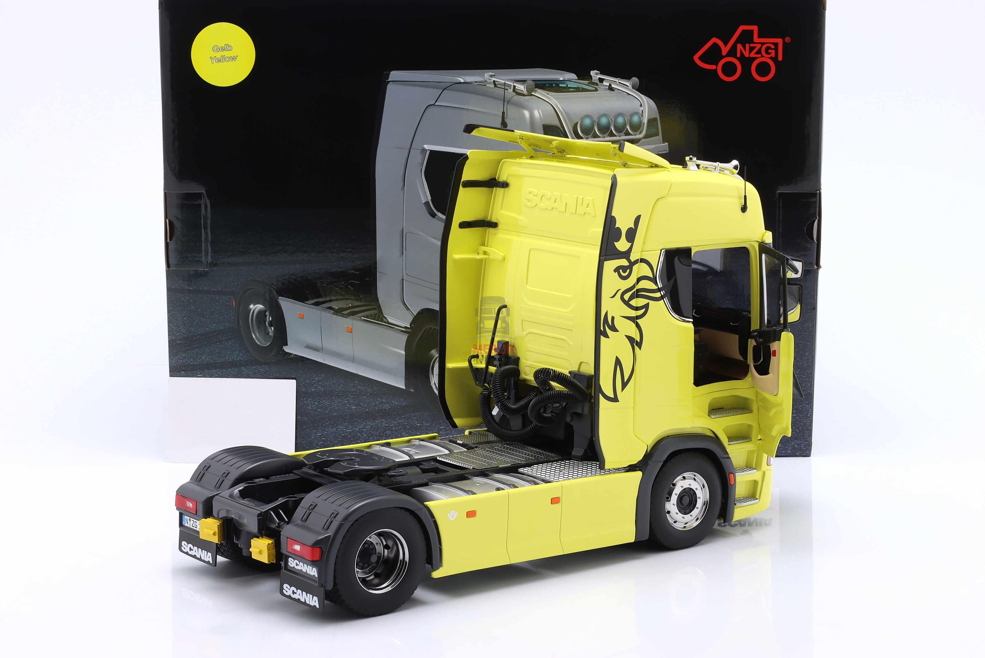 1/18 Scania V8 730S 4x2 - Sarı Renk