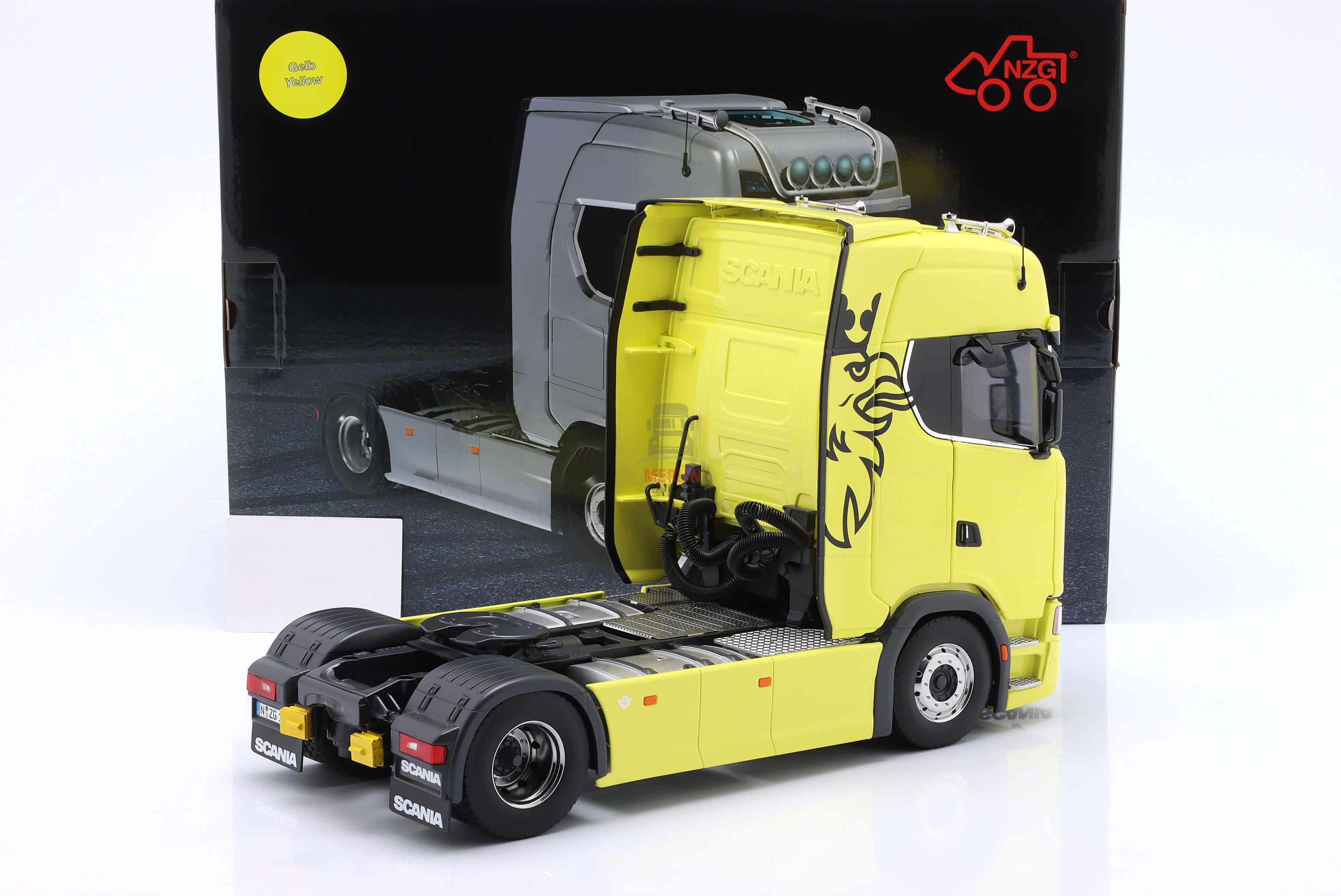 1/18 Scania V8 730S 4x2 - Sarı Renk
