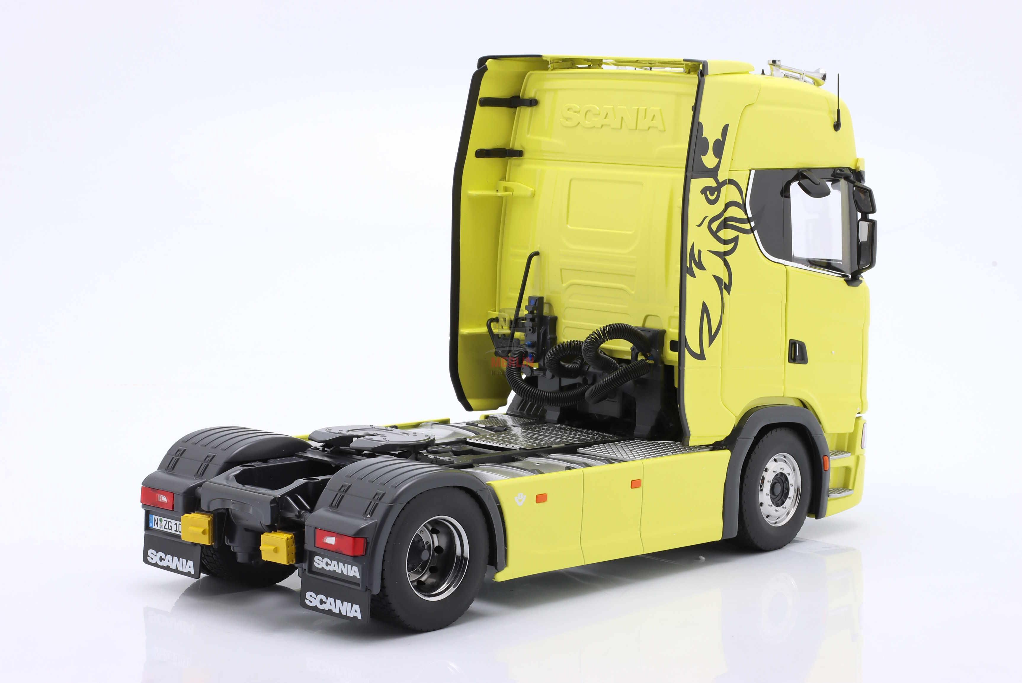 1/18 Scania V8 730S 4x2 - Sarı Renk