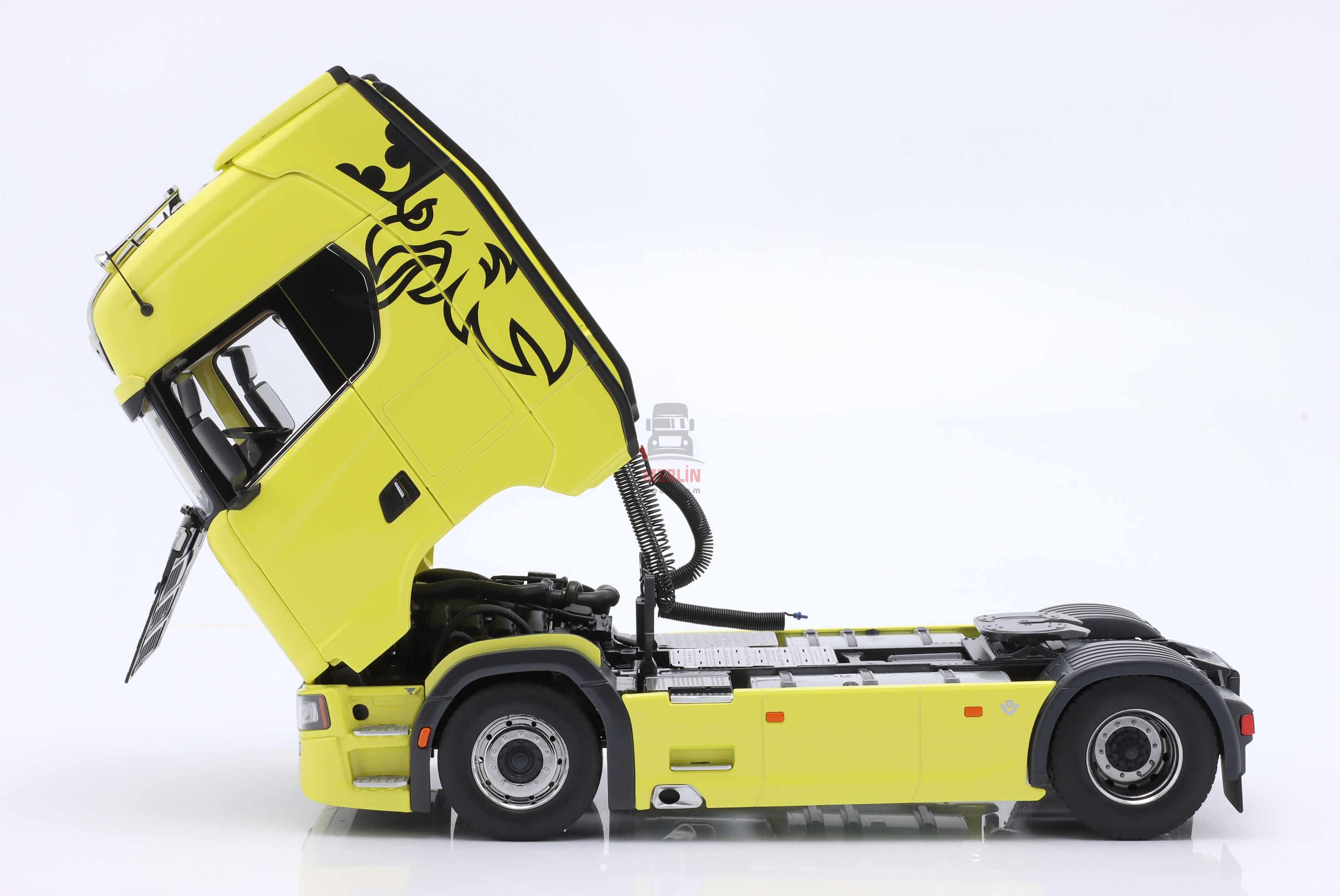 1/18 Scania V8 730S 4x2 - Sarı Renk