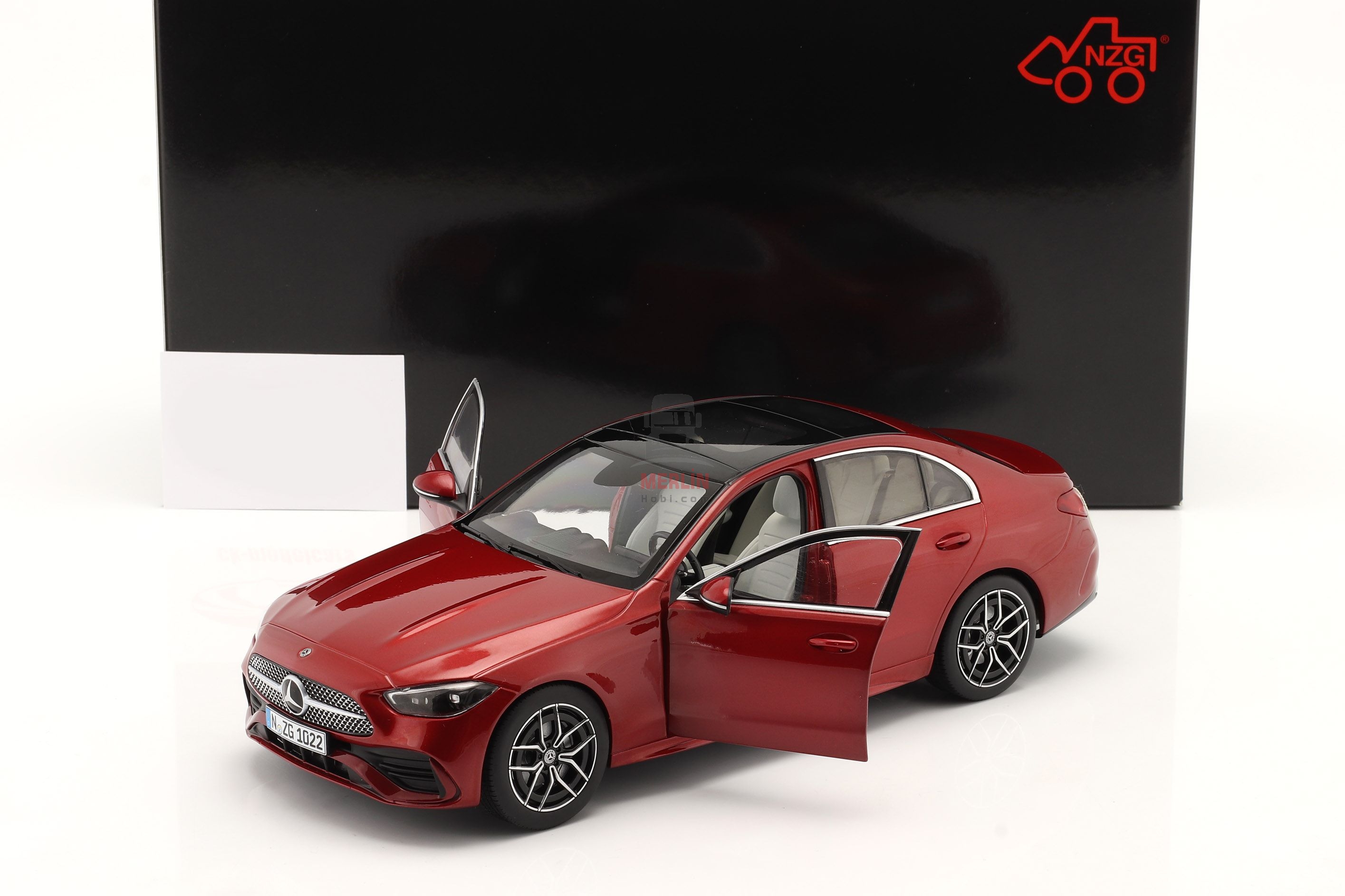 1/18 Mercedes-Benz C-Serisi W206 RED - Merlin Hobi