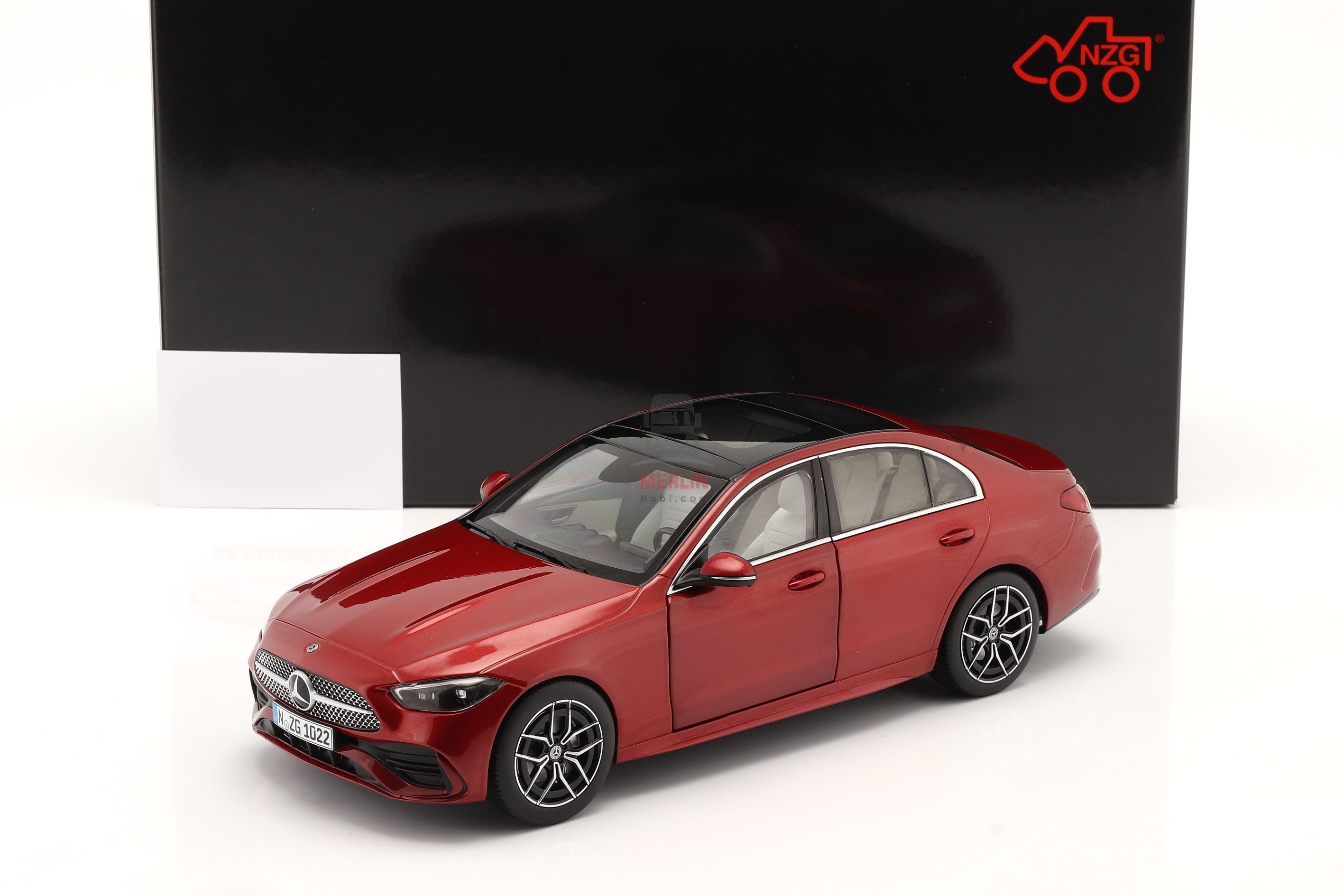 1/18 Mercedes-Benz C-Serisi W206 RED - Merlin Hobi