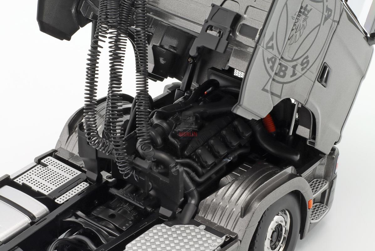 1/18 Scania V8 730S 4x2 GRİ Renk - nzg