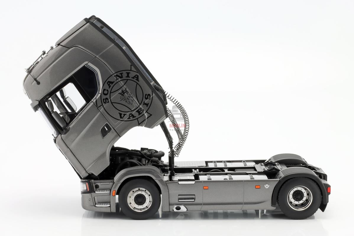 1/18 Scania V8 730S 4x2 GRİ Renk - nzg