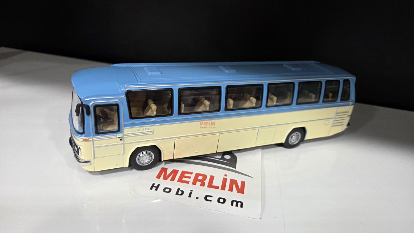 1/43 Scale - Mercedes Benz O302 - Bule Cream