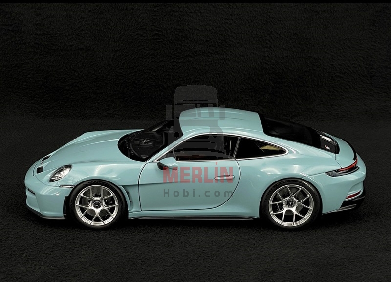 1/18 Norev Porsche 911 S/T 2023 Bleu Meissen 