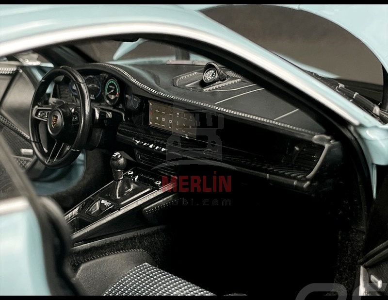 1/18 Norev Porsche 911 S/T 2023 Bleu Meissen 