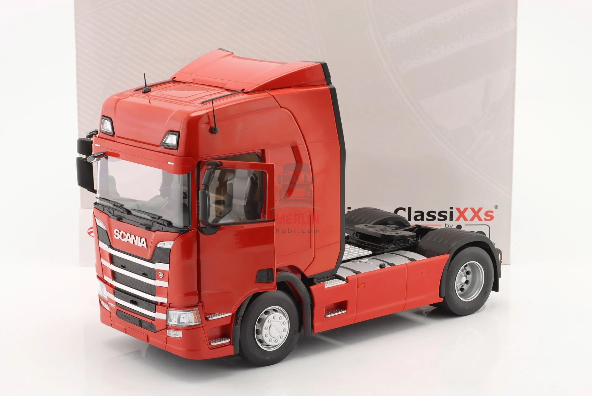 1/18 SCANIA - R-SERIES TOPLINE V8 -  Kırmızı