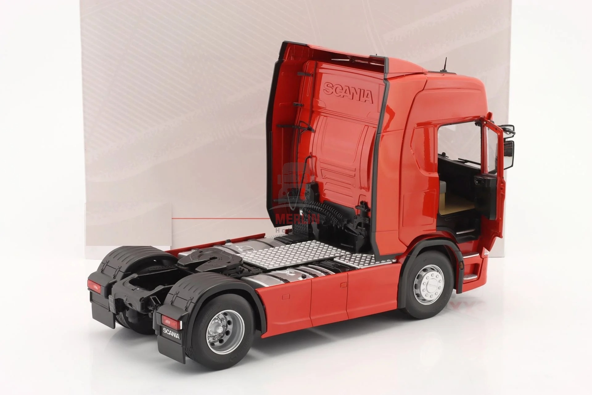 1/18 SCANIA - R-SERIES TOPLINE V8 -  Kırmızı