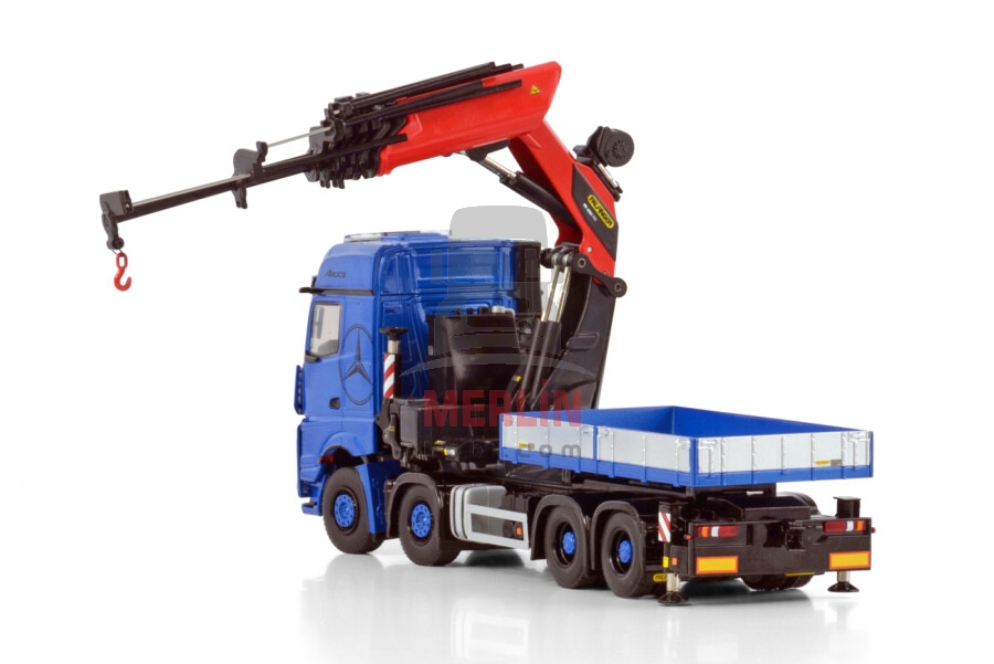 1/50 MERCEDES-BENZ AROCS MP5 BIG SPACE 8X4 WITH PALFINGER PK 1650 TEC + JIB SÖKÜLEBİLİR GÖVDE Vinçler