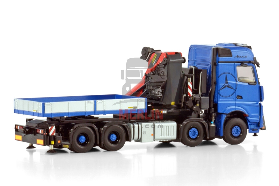 1/50 MERCEDES-BENZ AROCS MP5 BIG SPACE 8X4 WITH PALFINGER PK 1650 TEC + JIB SÖKÜLEBİLİR GÖVDE Vinçler