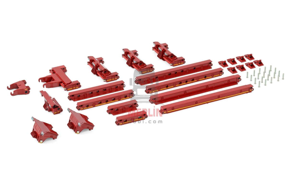 1/50 SCHEUERLE INTER COMBI SET PARTS: VESSEL BEDS RED