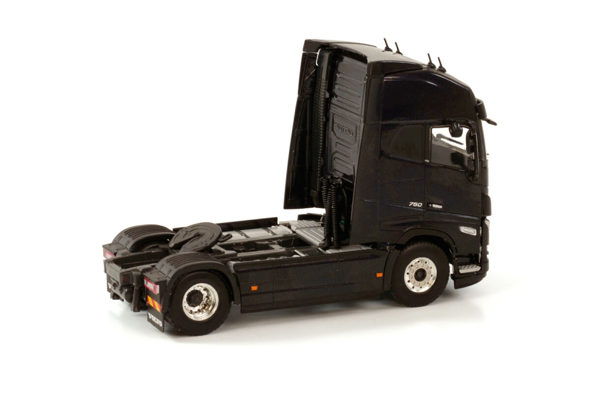 1/50 Volvo FH5 Globerotter XL  4x2 - Siyah Tır Çekici