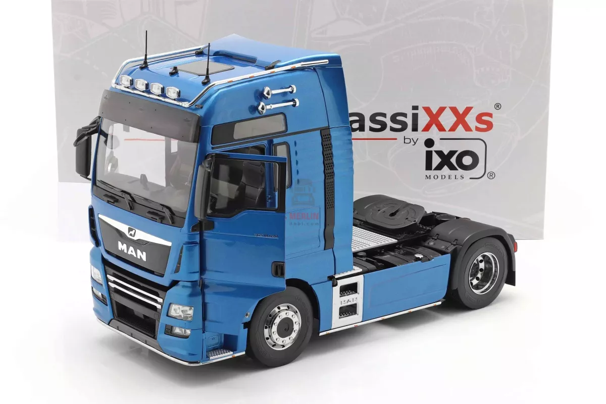 1/18 MAN TGX XXL 2018 - Mavi Renk