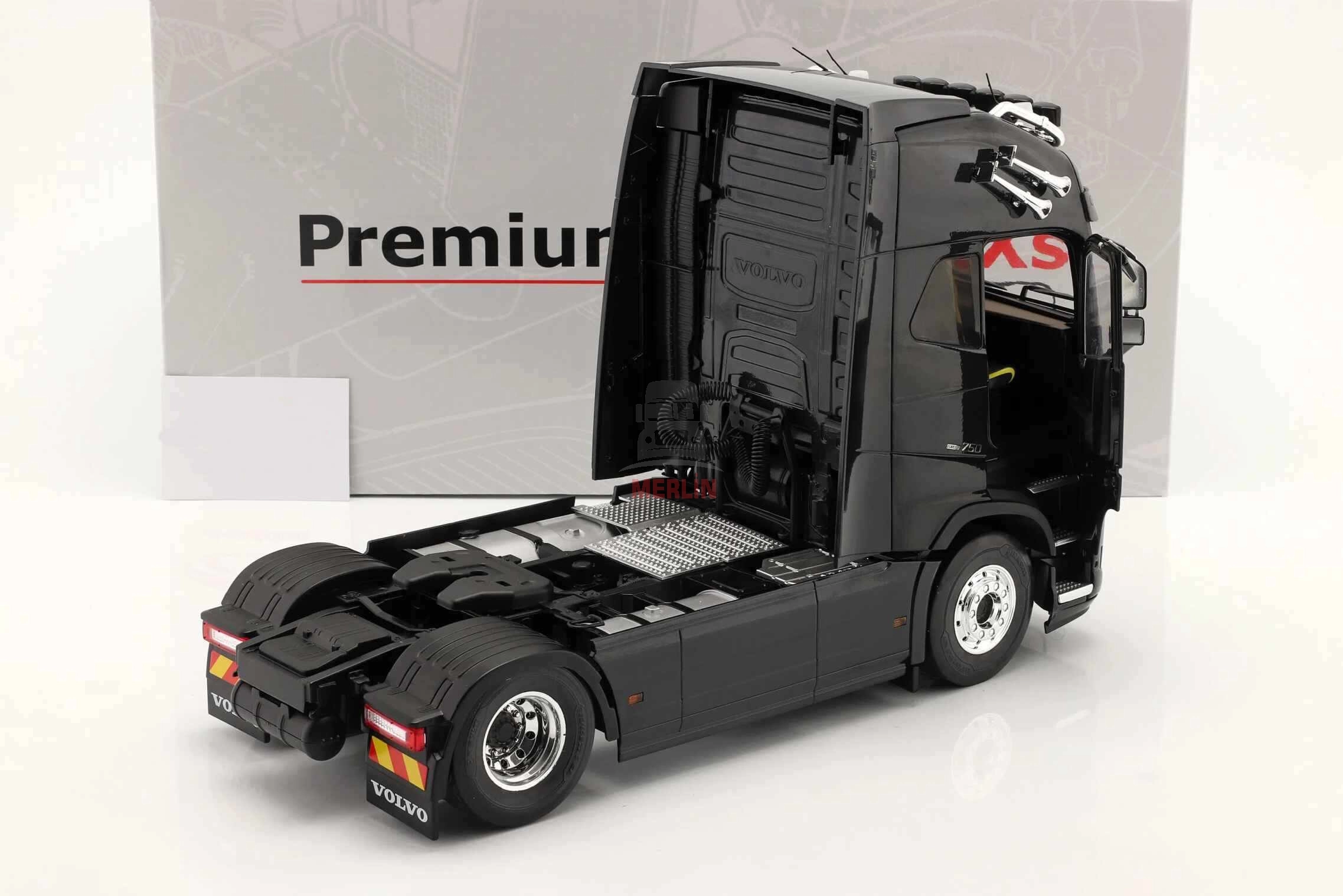 1/18 Volvo FH 4x2  Siyah 750hp XXL 
