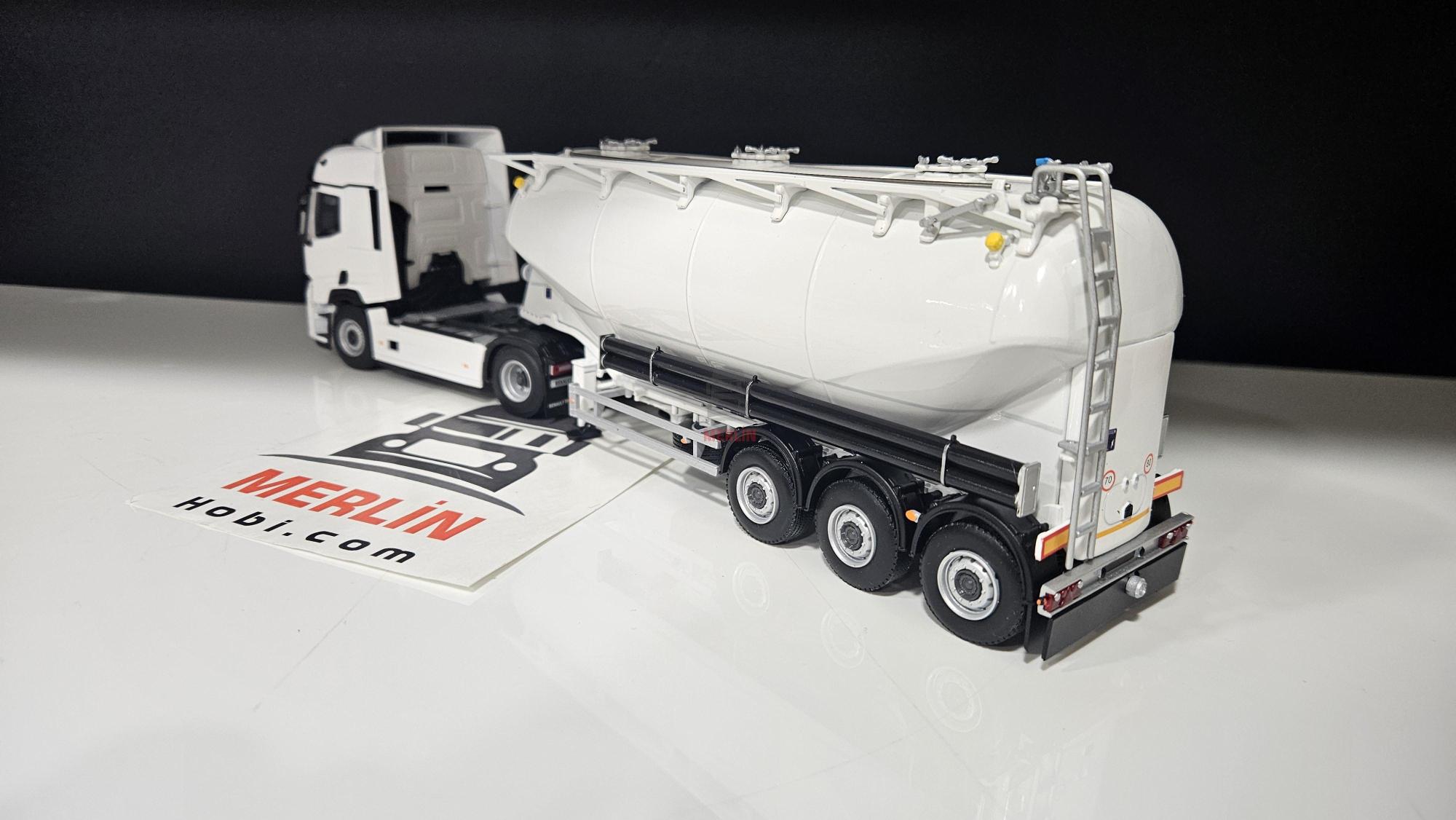 1/50 RENAULT TRUCKS T EVO 4X2 + Silobas Dorseli