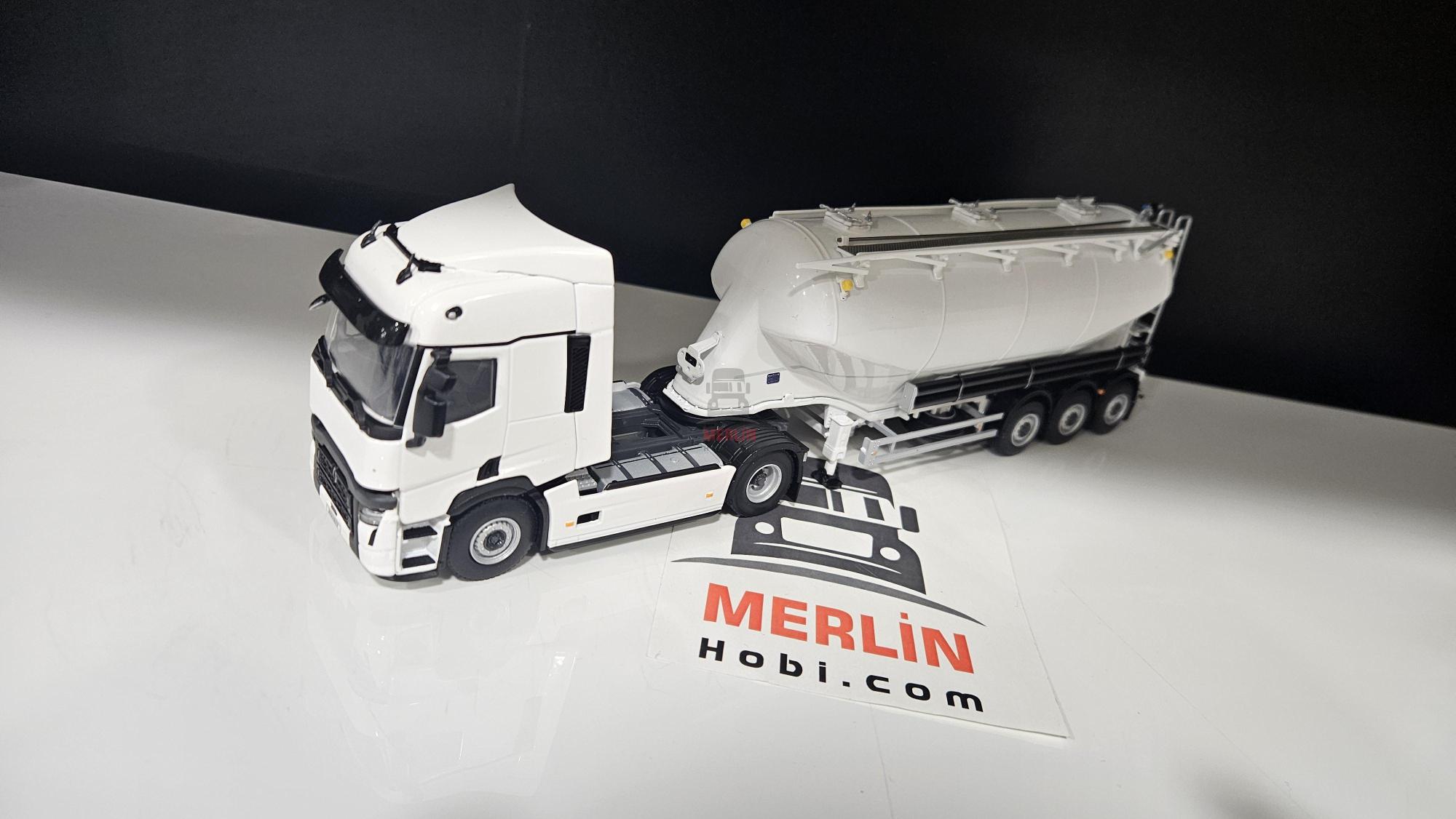 1/50 RENAULT TRUCKS T EVO 4X2 + Silobas Dorseli