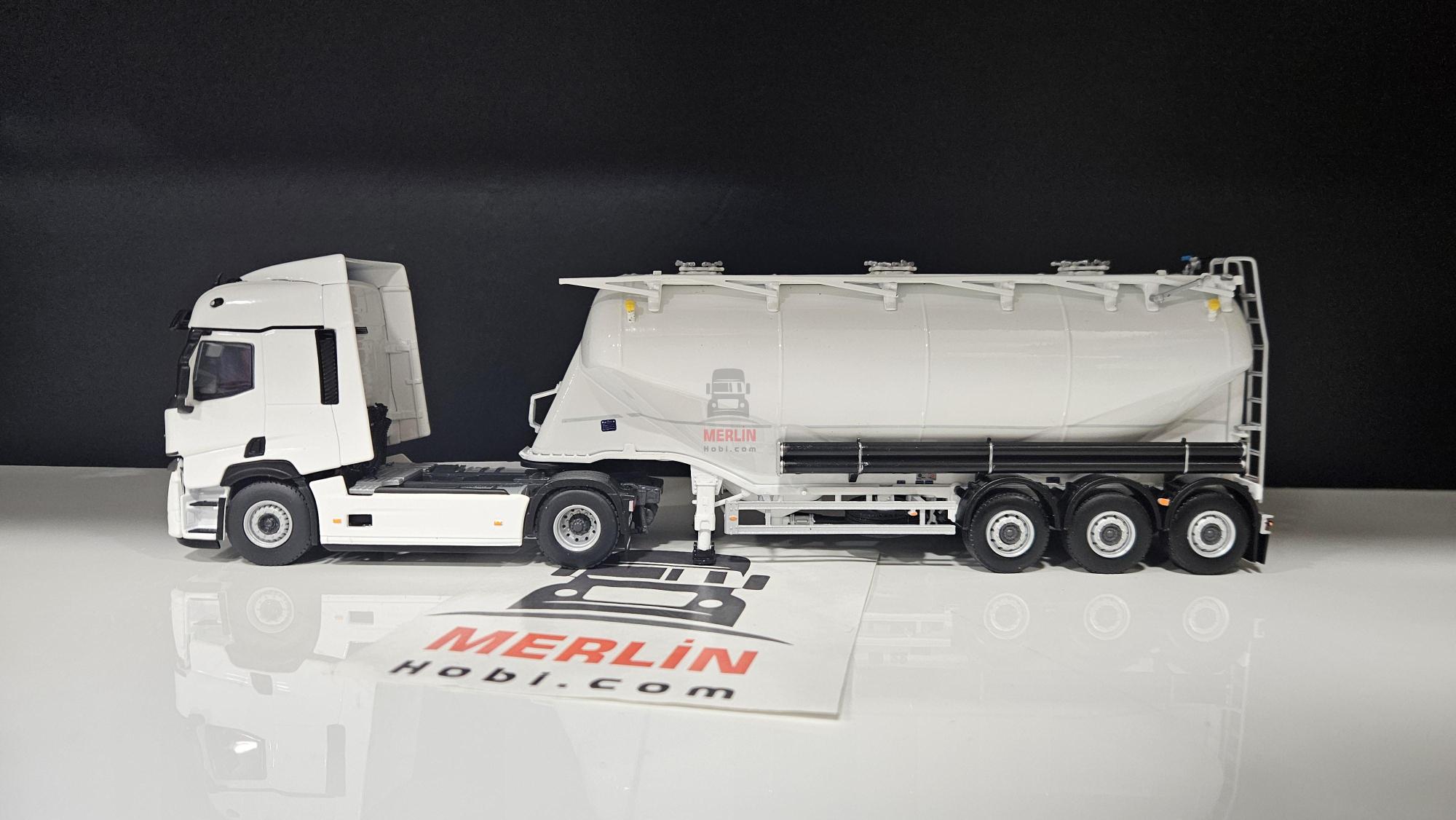 1/50 RENAULT TRUCKS T EVO 4X2 + Silobas Dorseli