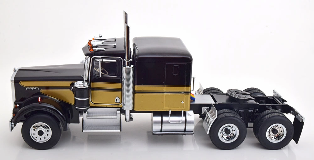 1/18 Kenworth W900 schwarz/gold 1:18 Road Kings