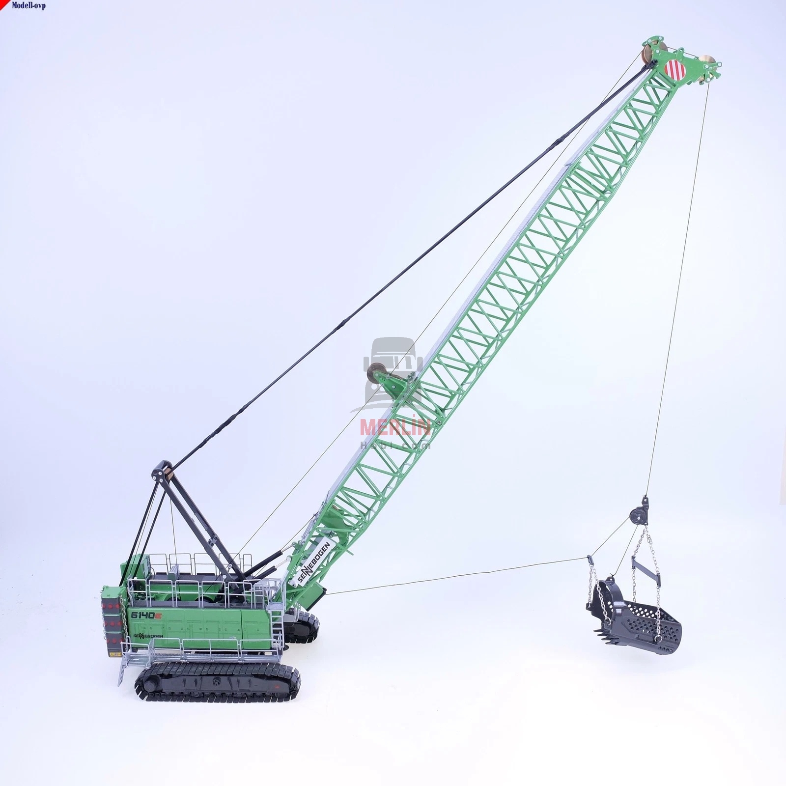 1/50 Sennebogen 6140e Heavy Duty Crawler Crane - Dragline - Merlin