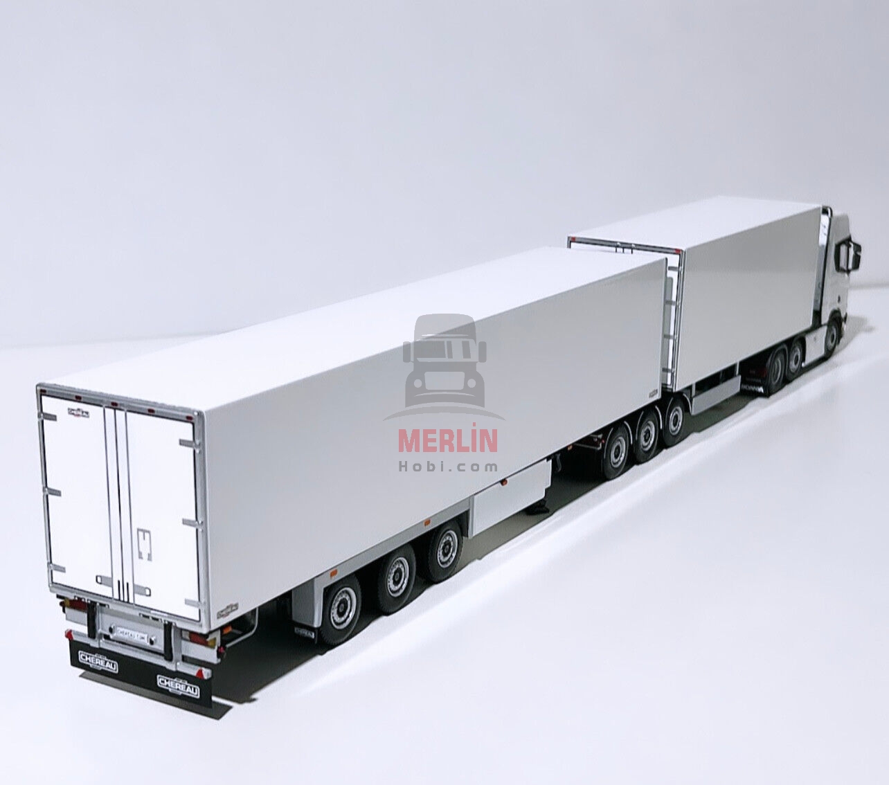 1/50 Scania NEXTGEN R730 6X2  + LZV Dolly + Frigo Soğutuculu Trailer