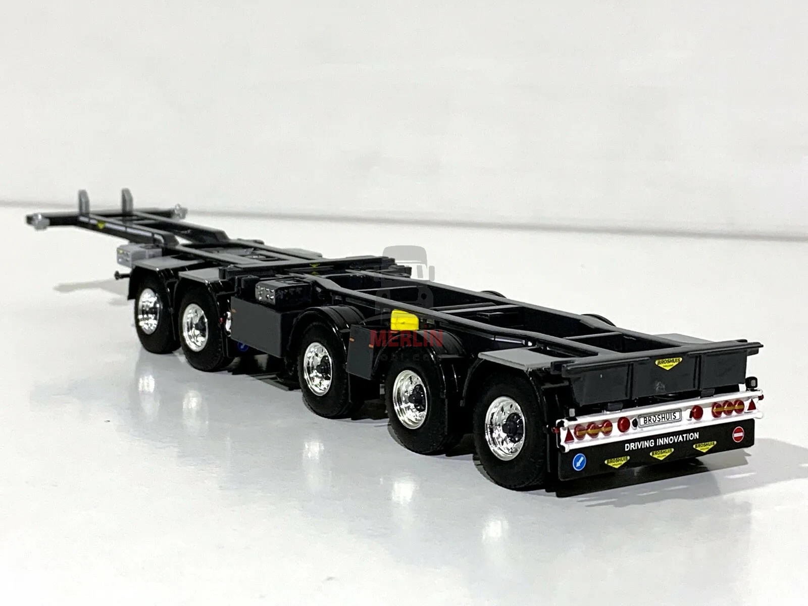 1/50 Konteyner Taşıma Dorsesi - 2 Connect Combi 2+3 Aks Dorse Trailer