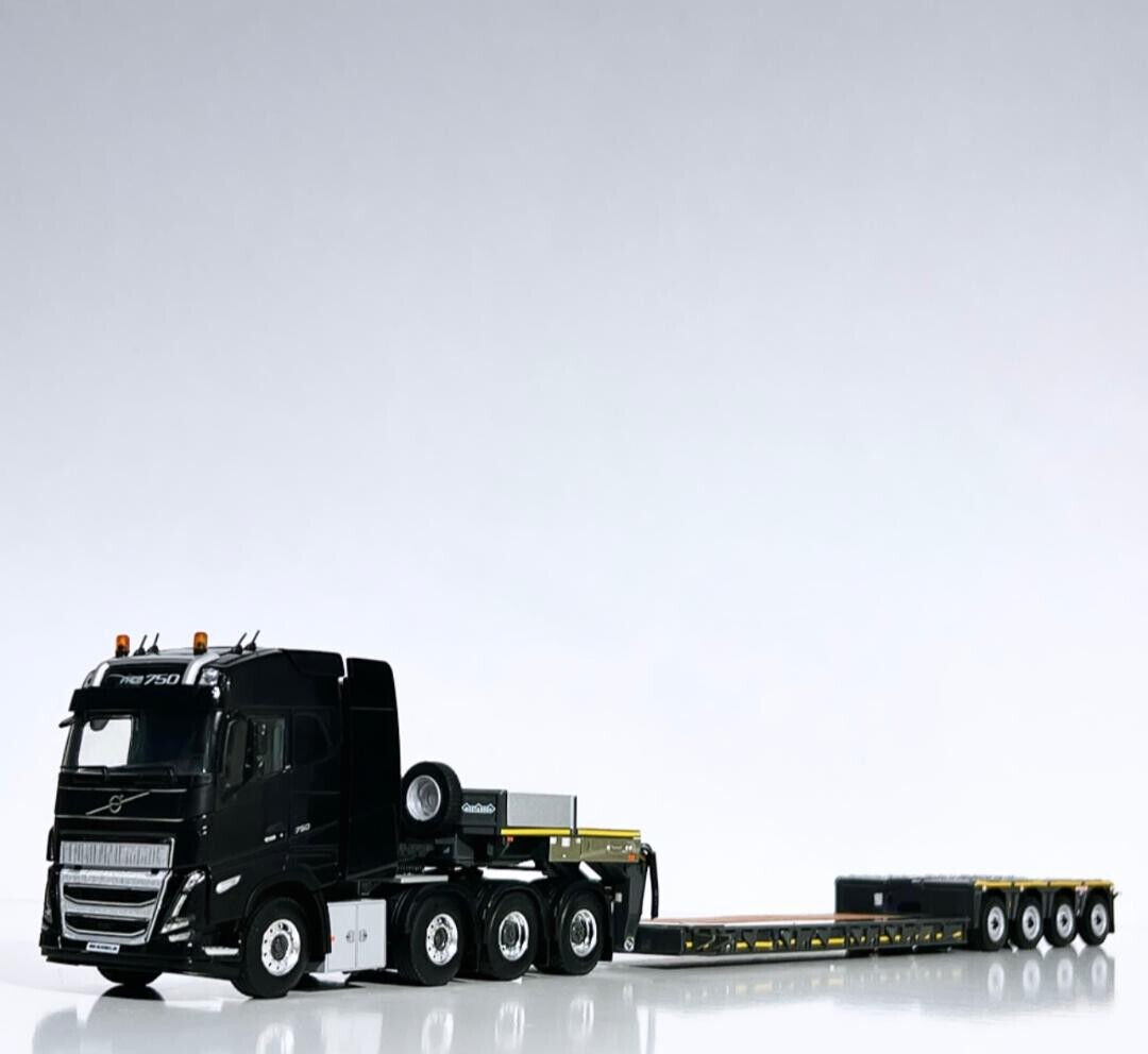 1/50 Volvo FH5 XL 750  8x4 + Low Loader 4 Axle