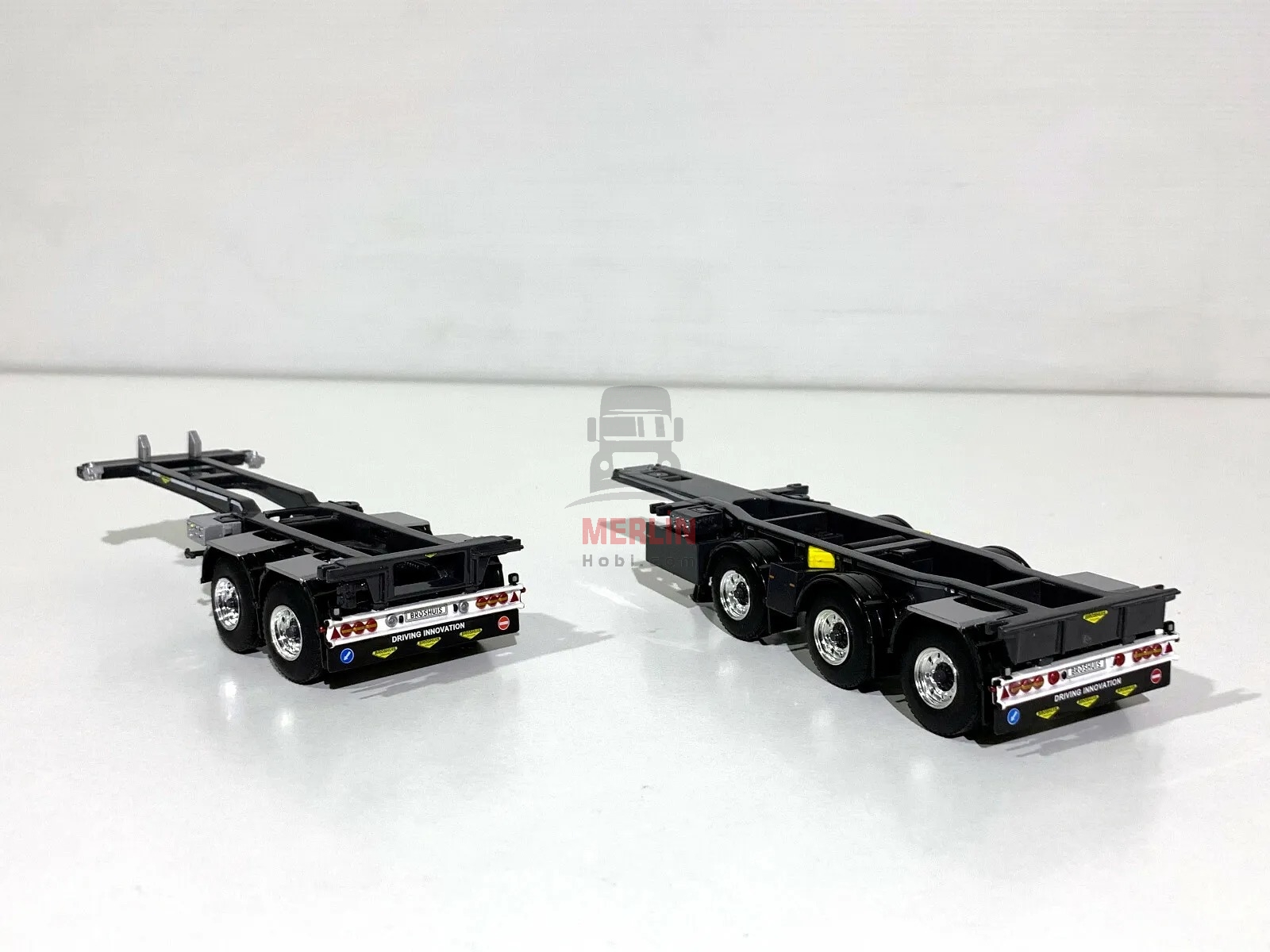 1/50 Konteyner Taşıma Dorsesi - 2 Connect Combi 2+3 Aks Dorse Trailer