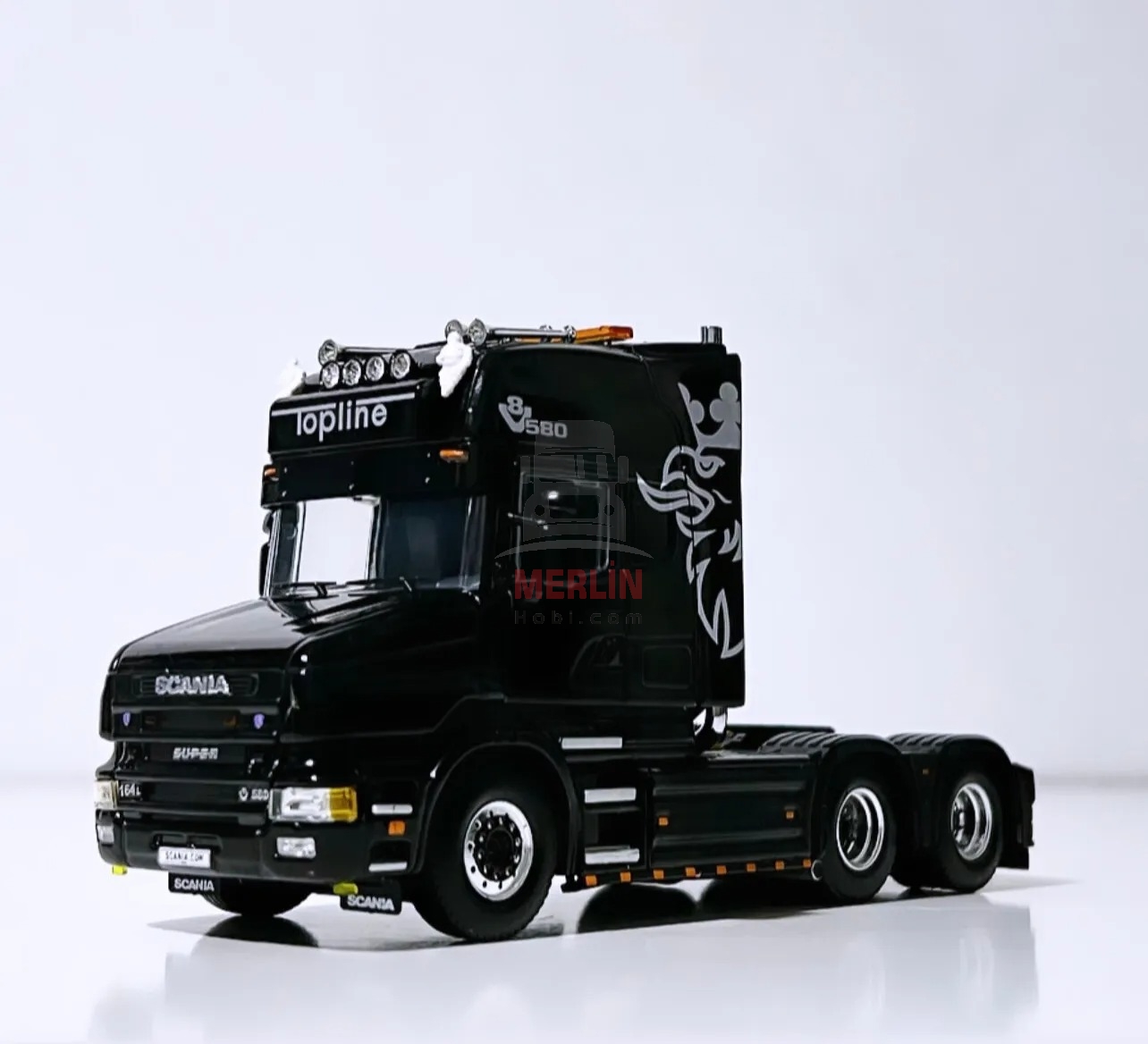 1/50 SCANIA 4 SERIES TORPEDO TOPLINE 6X2 TAG AXLE