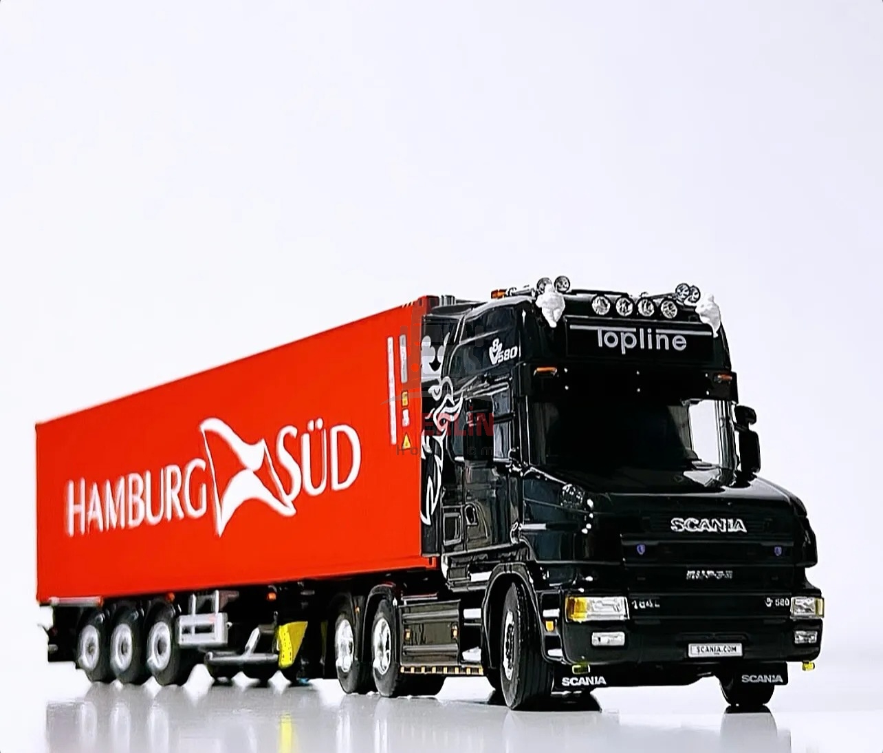 1/50 - Scania 164L Torpedo   + 40ft Hamburg Konteyner 