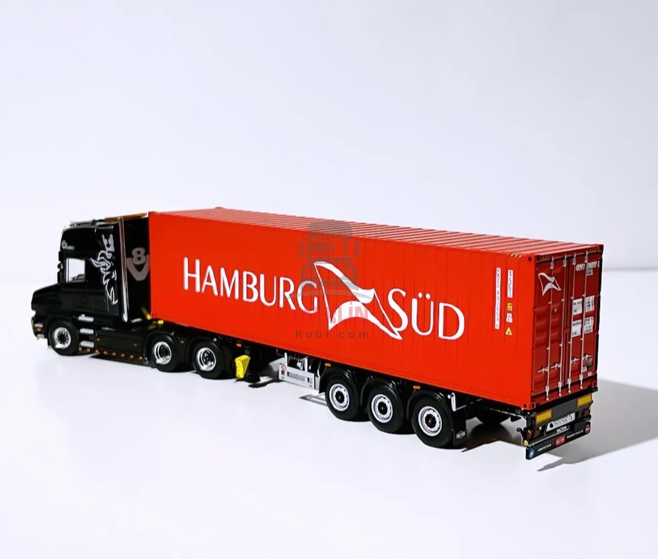 1/50 - Scania 164L Torpedo   + 40ft Hamburg Konteyner 