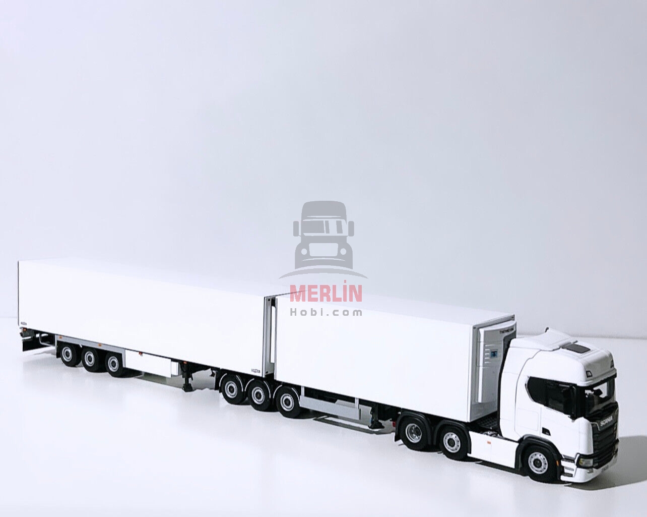 1/50 Scania NEXTGEN R730 6X2  + LZV Dolly + Frigo Soğutuculu Trailer