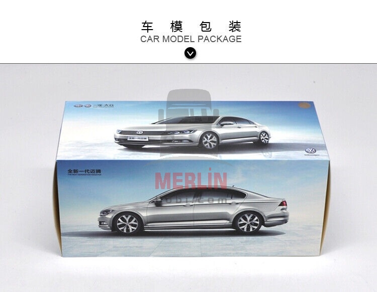 1/18  VW Passat B8 - Siyah Renk