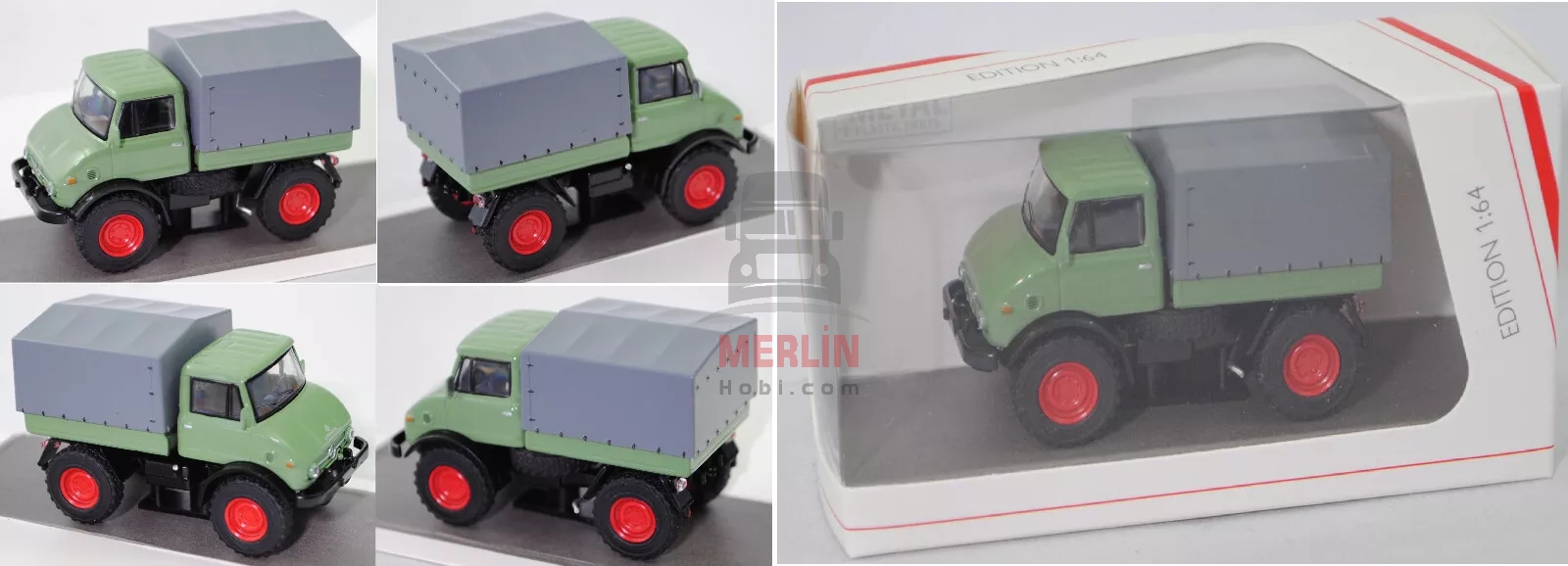 1/64 Mercedes-Benz Unimog U 400 - Schuco