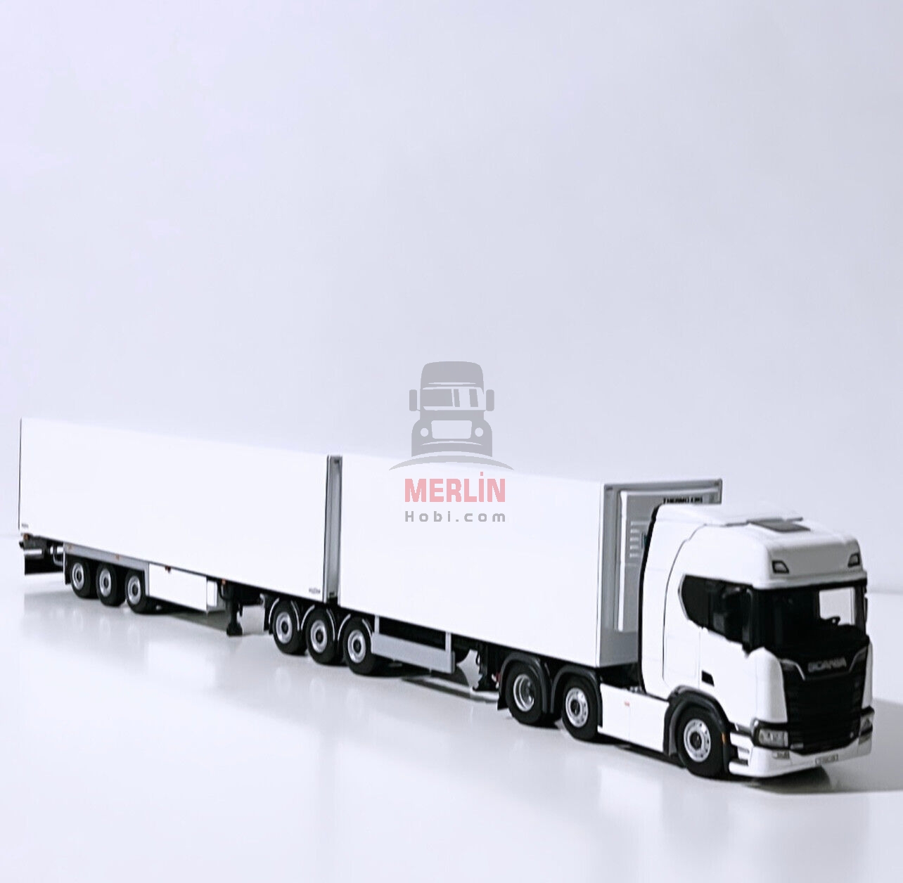 1/50 Scania NEXTGEN R730 6X2  + LZV Dolly + Frigo Soğutuculu Trailer