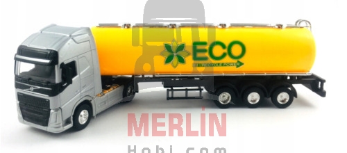 1/64 - Volvo FH4 4x2 ve Tanker Dorse  Welly Tır Çekici